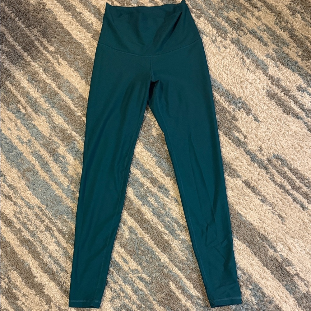 Old Navy Forest Green Extra High-Rise Leggings